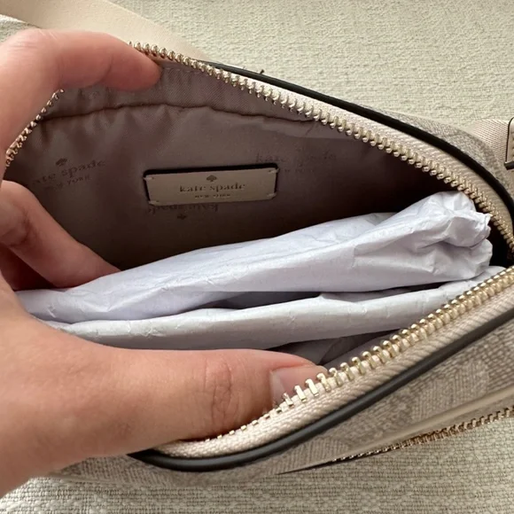 Kate Spade Beige flower signature belt bag - Picture 8 of 8